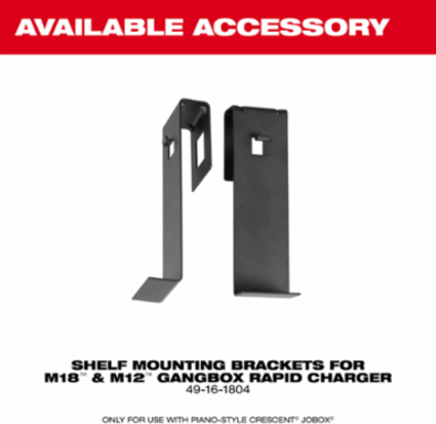 M18™ and M12™ Gangbox Rapid Charger