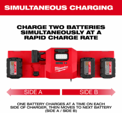 M18™ and M12™ Gangbox Rapid Charger