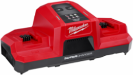 M18™ Dual Bay Super Charger, 6X Faster, Charges 2 Batteries at Once