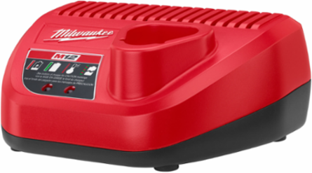 M12™ Lithium-Ion Battery Charger, Compatible with M12 V Batteries, 5 Inch Length
