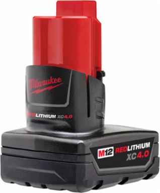M12 REDLITHIUM Battery & Charger Kit with 2.0Ah & 4.0Ah Packs