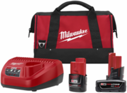 M12 REDLITHIUM Battery & Charger Kit with 2.0Ah & 4.0Ah Packs
