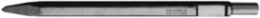 18 Inch Bull Point Chisel, Spline Fit, High Grade Forged Steel