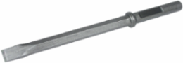 20 Inch Narrow Chisel with 1-1/8 Inch Hex Shank, Alloy Steel Material