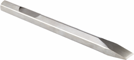 1-1/8 Inch Hex 16 Inch Narrow Chisel, Alloy Steel Construction