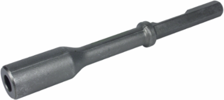 1-1/8 Inch Hex Ground Rod Driver, 15-1/2 Inch Length, Steel