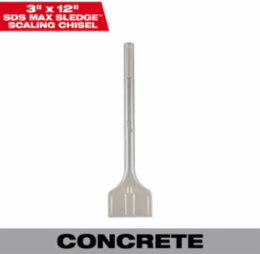 SDS Max SLEDGE™ 3" Scaling Chisel