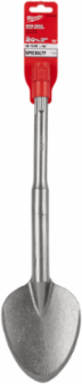 SDS Max Clay Spade Chisel 4-1/4 Inch x 16 Inch, High Speed Steel