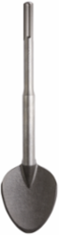 SDS Max Clay Spade Chisel 4-1/4 Inch x 16 Inch, High Speed Steel