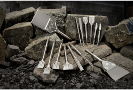 SDS Plus Flat Chisel 5-1/2 Inch, Alloy Steel, Ideal for Demolition