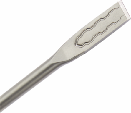 SDS Plus SLEDGE™ 3/4 Inch x 10 Inch Flat Steel Chisel