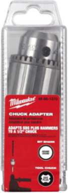 SDS/Chuck Adapter Kit with 1/2 Inch Keyed Chuck and Metal Construction