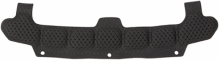 Sweat Band for Safety Helmets, Black Polyester, 10 Inch Width, Antimicrobial