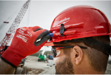 Yellow Front Brim Hard Hat - Type 1 Class E, Adjustable Fit, HDPE Construction