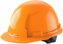 Orange Front Brim Hard Hat, Type 1 Class E, Adjustable Fit, HDPE Material