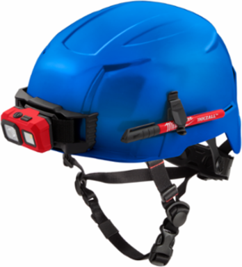 Blue Type 2 Class E Safety Helmet - Adjustable LEXAN™ Polycarbonate