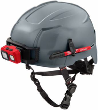 Gray Safety Helmet Type 2 Class E with BOLT™ Compatibility, Adjustable Fit