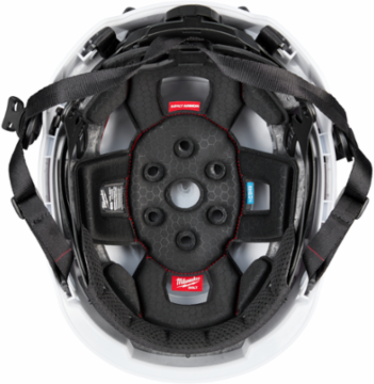 BOLT™ White Safety Helmet with IMPACT ARMOR™ Liner, Type 2 Class E