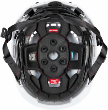 BOLT™ Blue Vented Safety Helmet with IMPACT ARMOR™, Adjustable Fit, Type 2 Class C