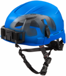 BOLT™ Blue Safety Helmet, Type 2 Class E, Impact Armor Liner, Adjustable Fit