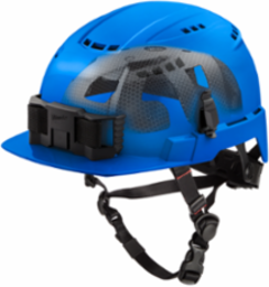BOLT™ Blue Front Brim Vented Safety Helmet, Type 2 Class C, Adjustable Fit