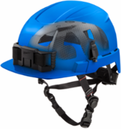 BOLT™ Blue Front Brim Safety Helmet, IMPACT ARMOR™, Type 2 Class E, Adjustable Fit