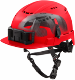 BOLT™ Vented Safety Helmet with Impact Armor Liner, ANSI Type 2 Class C, Red