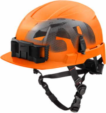 BOLT™ Orange Safety Helmet with IMPACT ARMOR™, Type 2 Class E, Adjustable Fit