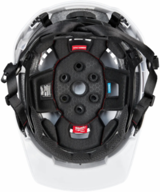 BOLT Gray Vented Safety Helmet with IMPACT ARMOR Liner - ANSI Type 2 Class C