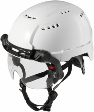 BOLT™ Eye Visor - Clear Dual Coat Lens (Compatible with Milwaukee® Safety Helmets)
