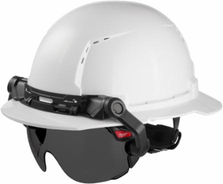 BOLT™ Eye Visor - Tinted Dual Coat Lens, 5 Inch Height, 10 Inch Width, Polycarbonate