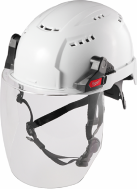 BOLT™ Full Face Shield - Clear Polycarbonate, 8.5 Inch Width, ANSI Z87.1+ Rated