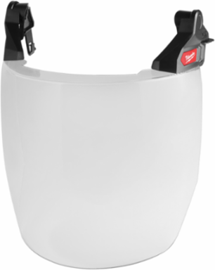 BOLT™ Full Face Shield - Clear Polycarbonate, 8.5 Inch Width, ANSI Z87.1+ Rated