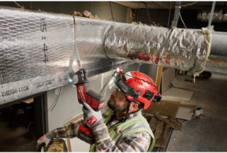 BOLT™ Gasketed Full Face Shield -Clear Dual Coat Lens(Compatible with Milwaukee® BOLT™ Safety Helmets & BOLT™ Hard Hats)