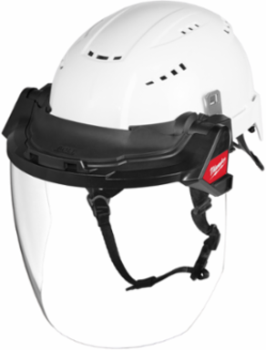 BOLT™ Gasketed Full Face Shield -Clear Dual Coat Lens(Compatible with Milwaukee® BOLT™ Safety Helmets & BOLT™ Hard Hats)