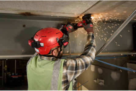 BOLT™ Gasketed Full Face Shield -Clear Dual Coat Lens(Compatible with Milwaukee® BOLT™ Safety Helmets & BOLT™ Hard Hats)