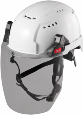 BOLT™ Full Face Shield - 9.5 Inch x 8.5 Inch, Fog-Free Polycarbonate Lens