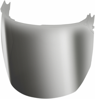 10pk Mirrored Face Shield Replacement Lenses (Helmet & Hard Hat Frame)