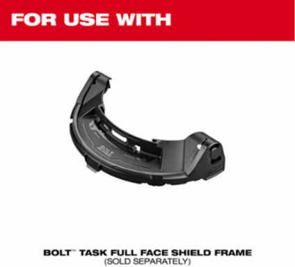 Clear Uncoated Full Face Shield Replacement Lens (Task Full Face Shield Frame)