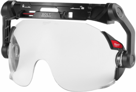 BOLT™ Eye Visor Mount Replacement for Helmets, 4.5 Inch Height, Clip On Attachment