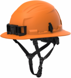 BOLT™ Orange Full Brim Non-Vented Safety Helmet – Type 2, Class E