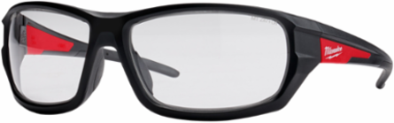 Clear High Performance Safety Glasses, Military Grade Impact Protection, Anti-Fog