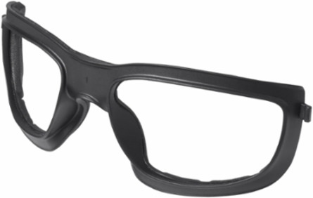 Polarized High Performance Safety Glasses with Gasket, Military Grade Impact Protection