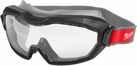 Non-Vented Goggles - Clear Dual Coat Lens