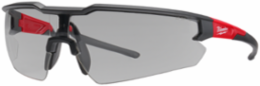 Anti-Scratch Safety Glasses with Gray Polycarbonate Lenses