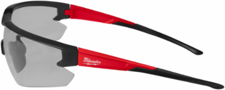 Fog-Free Safety Glasses with Gray Polycarbonate Lenses, ANSI Z87.1 Certified