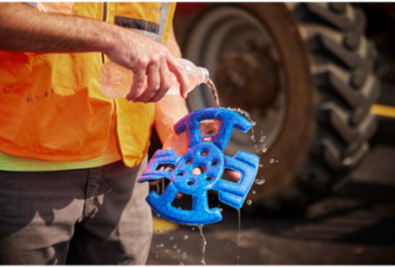 BOLTTM Safety Helmet Cooling Liner - Up to 4 Hours Cooling, Machine Washable, Polyester