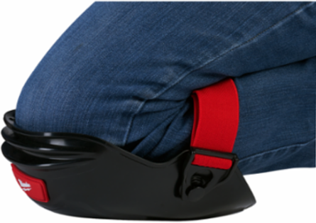 Free-Flex Knee Pads, One Size Fits All, Lightweight Foam, Water-Resistant Cap