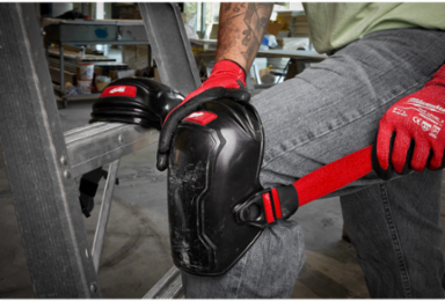 Free-Flex Knee Pads, One Size Fits All, Lightweight Foam, Water-Resistant Cap