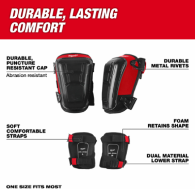 Dynamic Knee Pad with Wide Strap